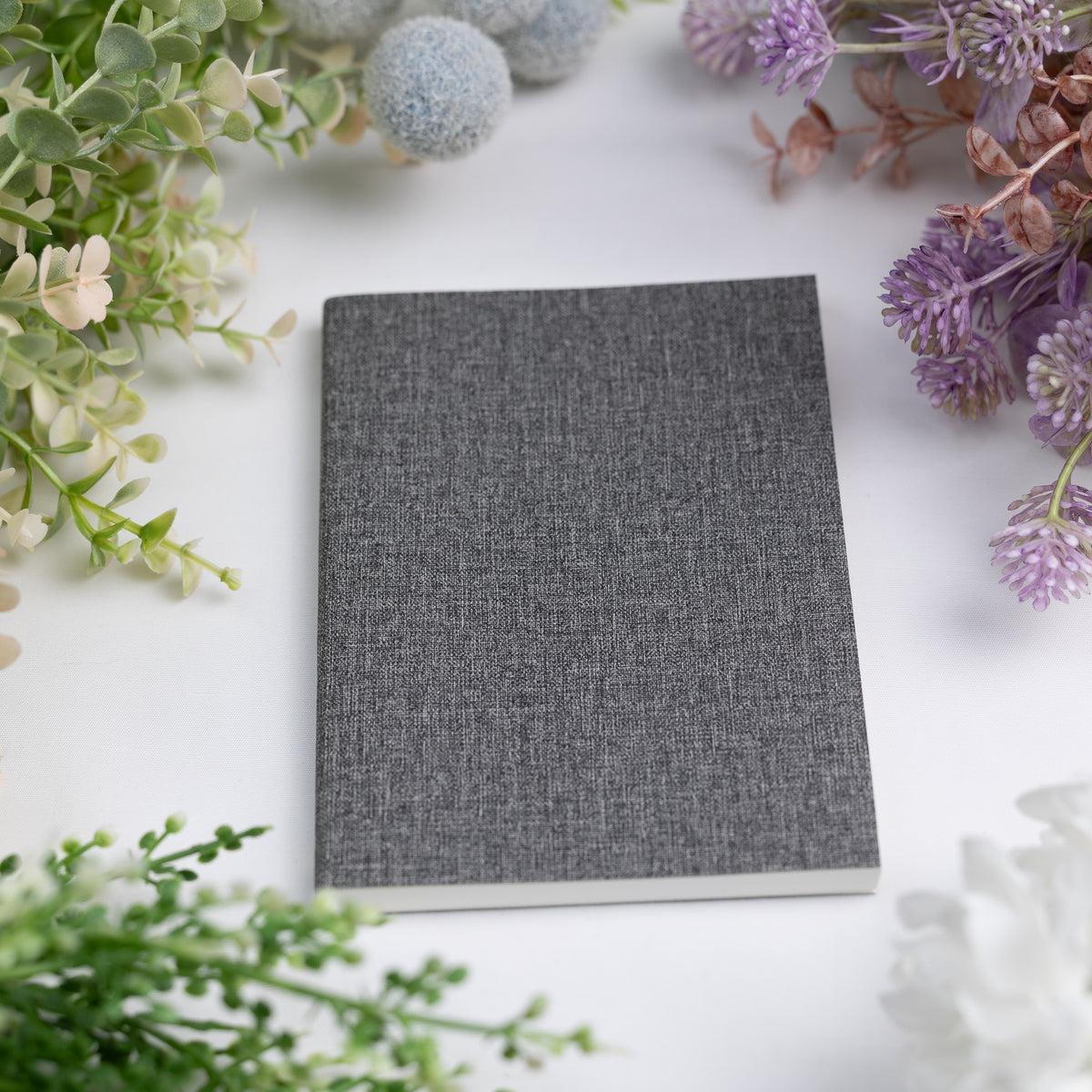 A6 Tweed Tomoe River Paper Grid Notebook
