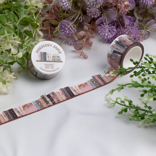 Bookshelf Washi Tape | 25mm x 10m | W007