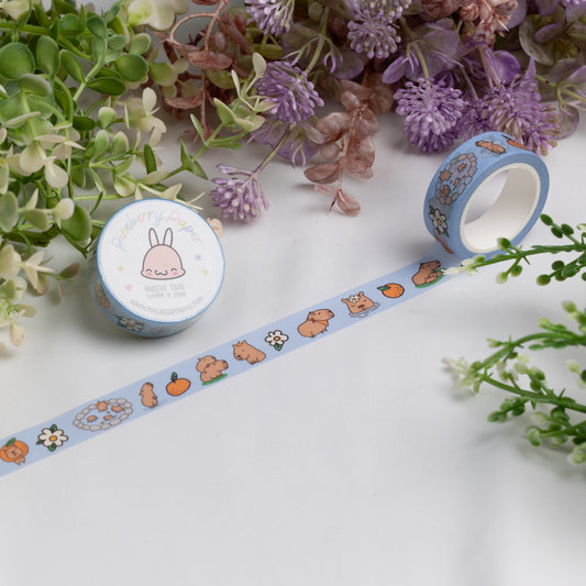 Capybara Washi Tape | 15mm x 10m | W041