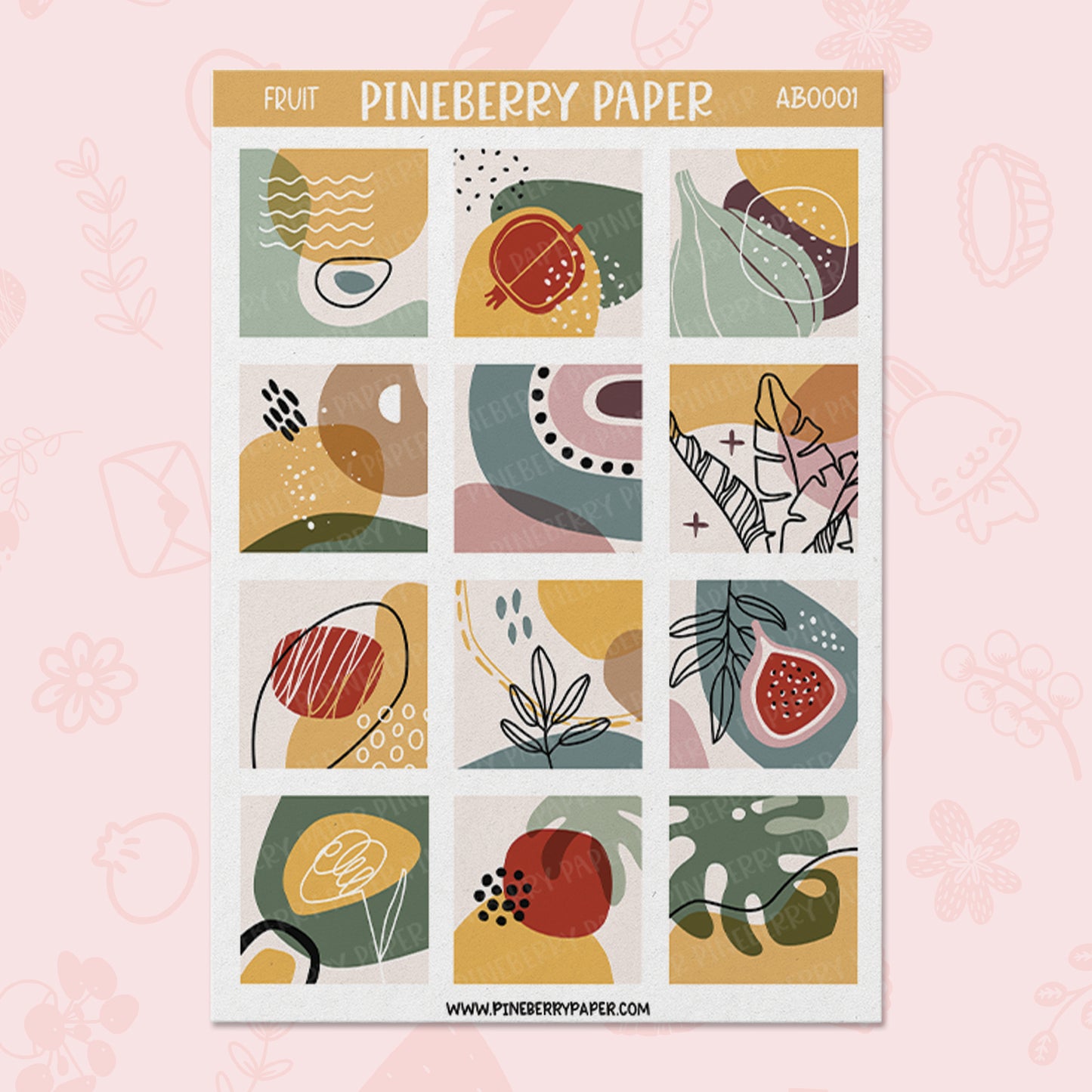 Abstract Fruit | AB0001