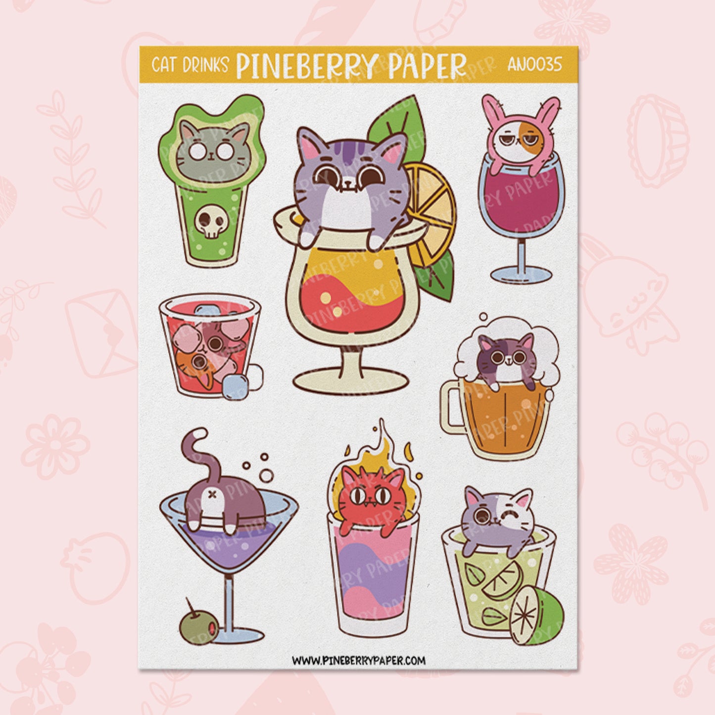 Cat Drinks | AN0035