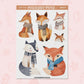 Autumn Fox Set | AN0046 & AN0047