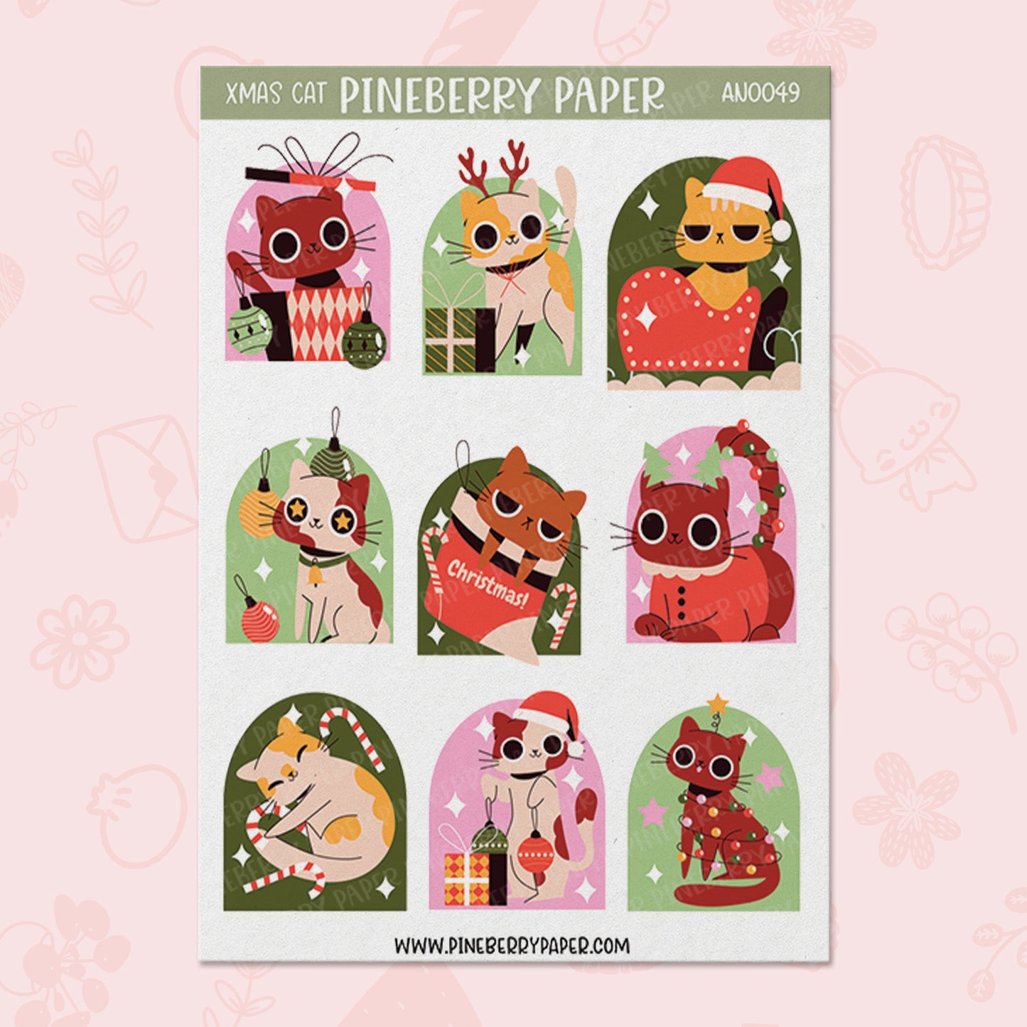 Christmas Cats | AN0049