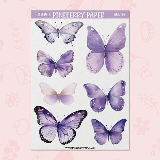 Purple Butterfly | AN0144