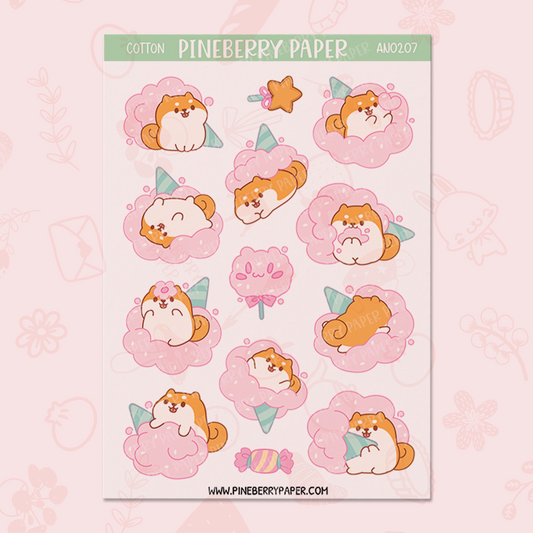 Cotton Candy Dog | AN0207