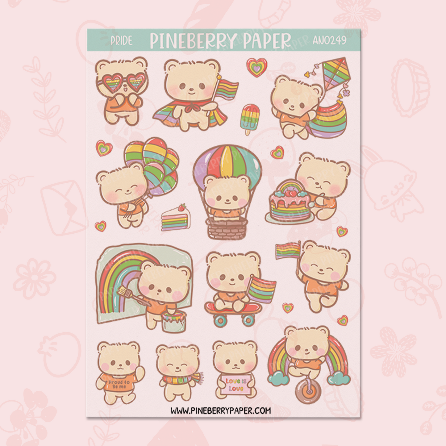 Pride Bears | AN0249