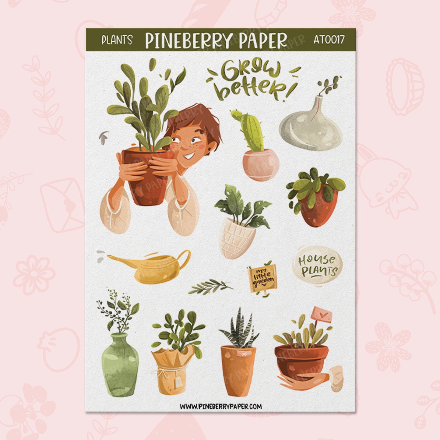 Plant Guy Set | AT0017 & AT0018