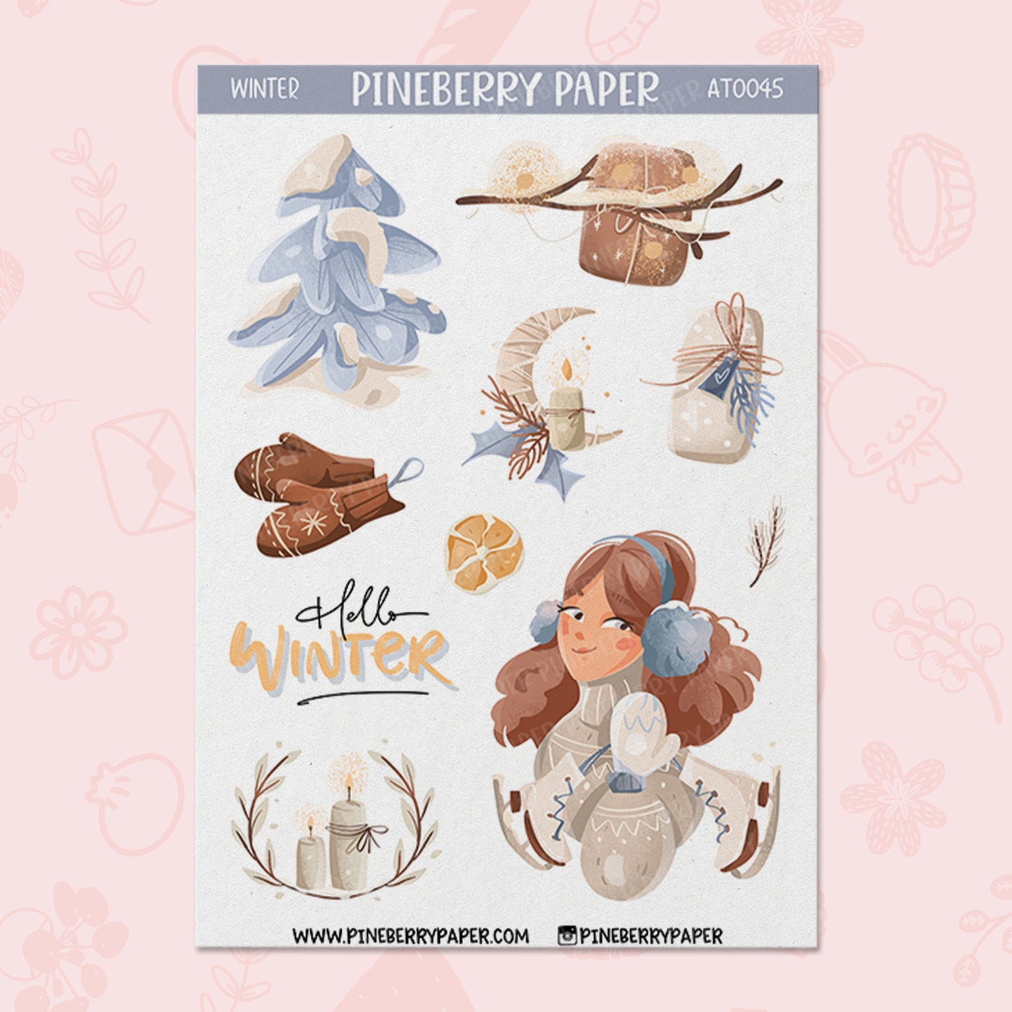 Winter Girl Set | AT0045 & AT0046