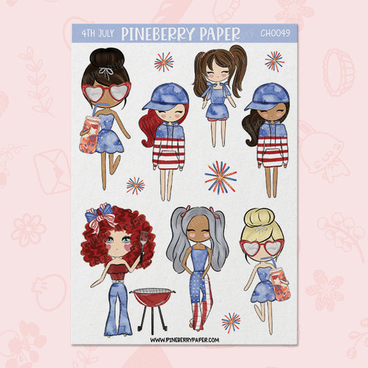4th of July Girls 1 | CH0049
