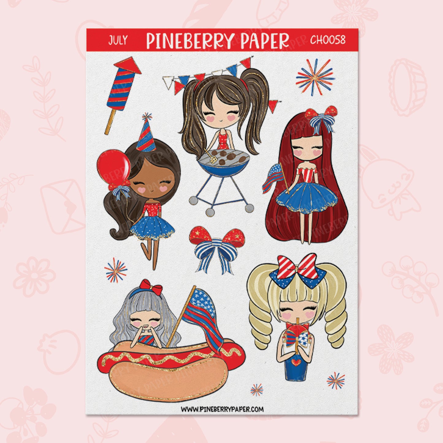 4th of July Girls 2 | CH0058