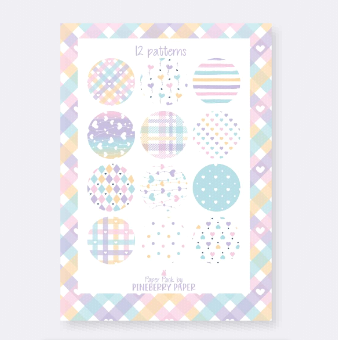 Pastel Love Paper Pack