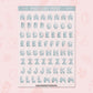 Cloud Alphabet Set | AL0001