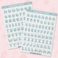 Cloud Alphabet Set | AL0001