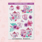 Watercolor Purple Tea | DC0168