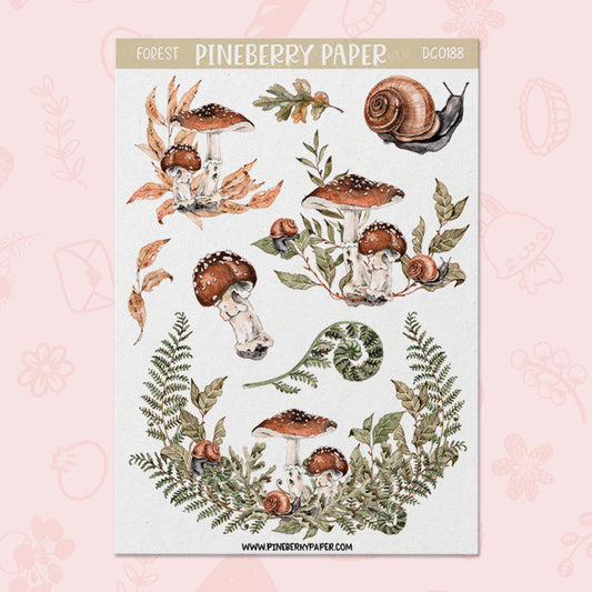 Mushroom Forest  | DC0188 | Discontinued Material
