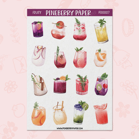Fruity Drinks 1 | FD0007