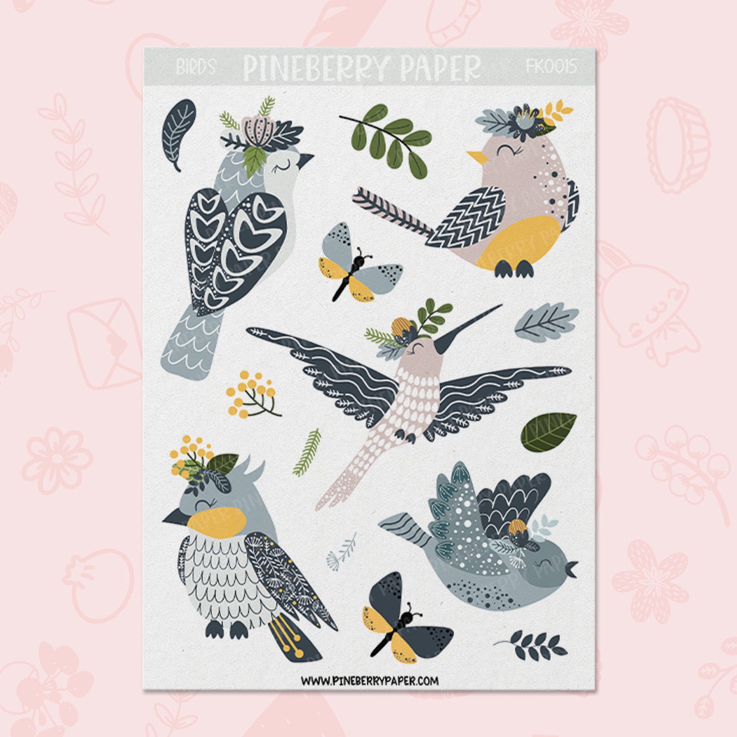 Spring Folk Birds | FK0015