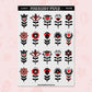 Folk Set 2 | FK0017 & FK0018