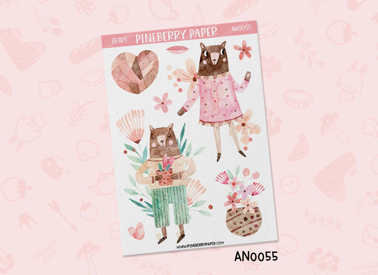 Lovely Bears | AN0053 | AN0054 | AN0055