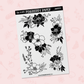 Black & White Florals | BW0005