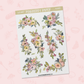 Soft Outlined Florals | FL0105