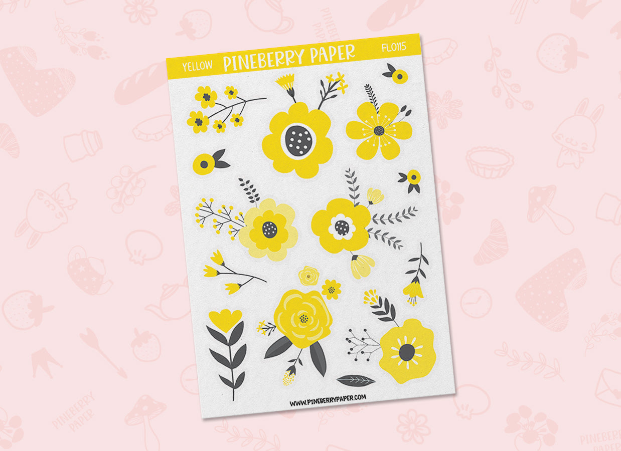 Yellow Flowers | FL0115