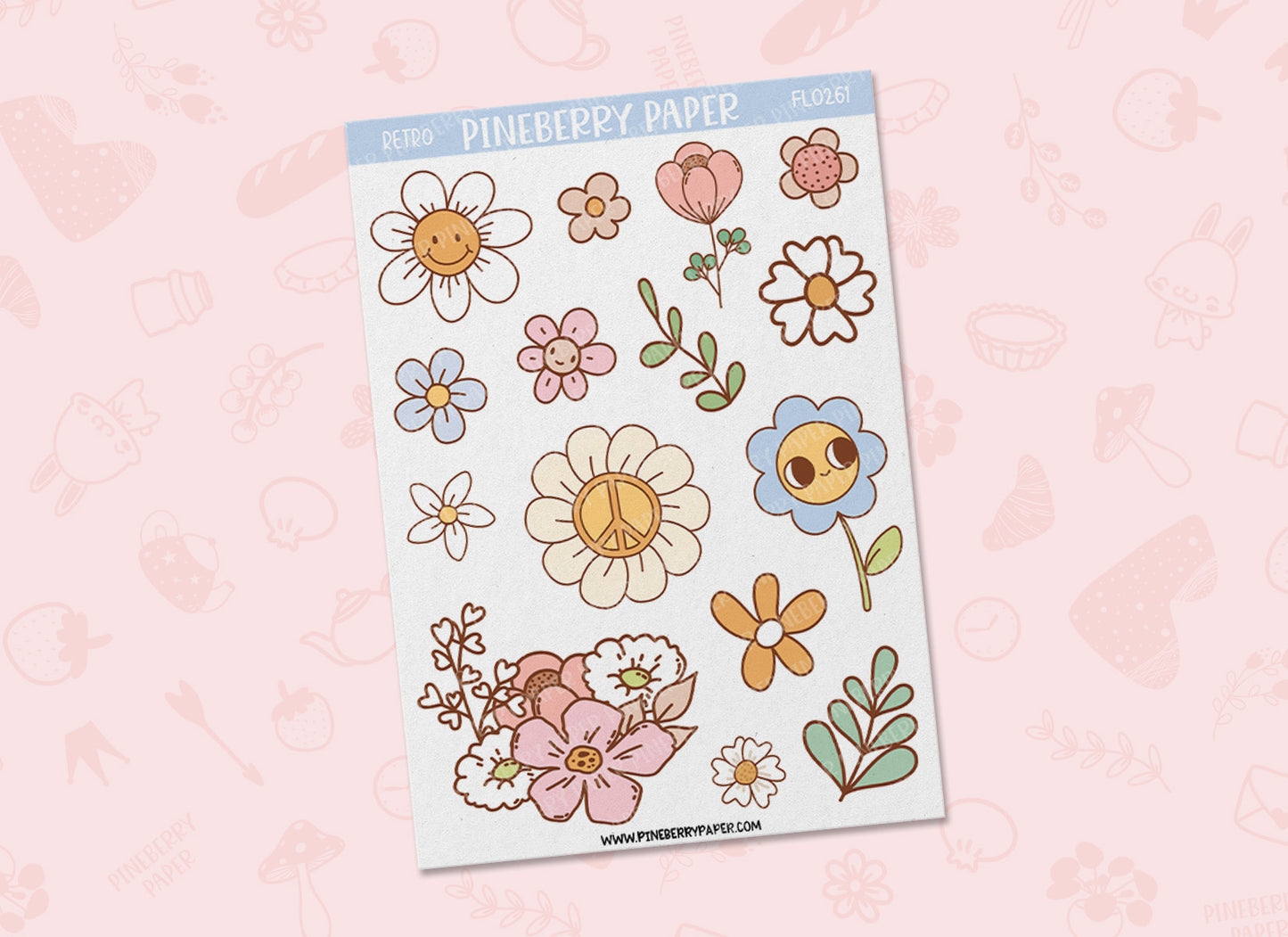 Retro Flowers | FL0261