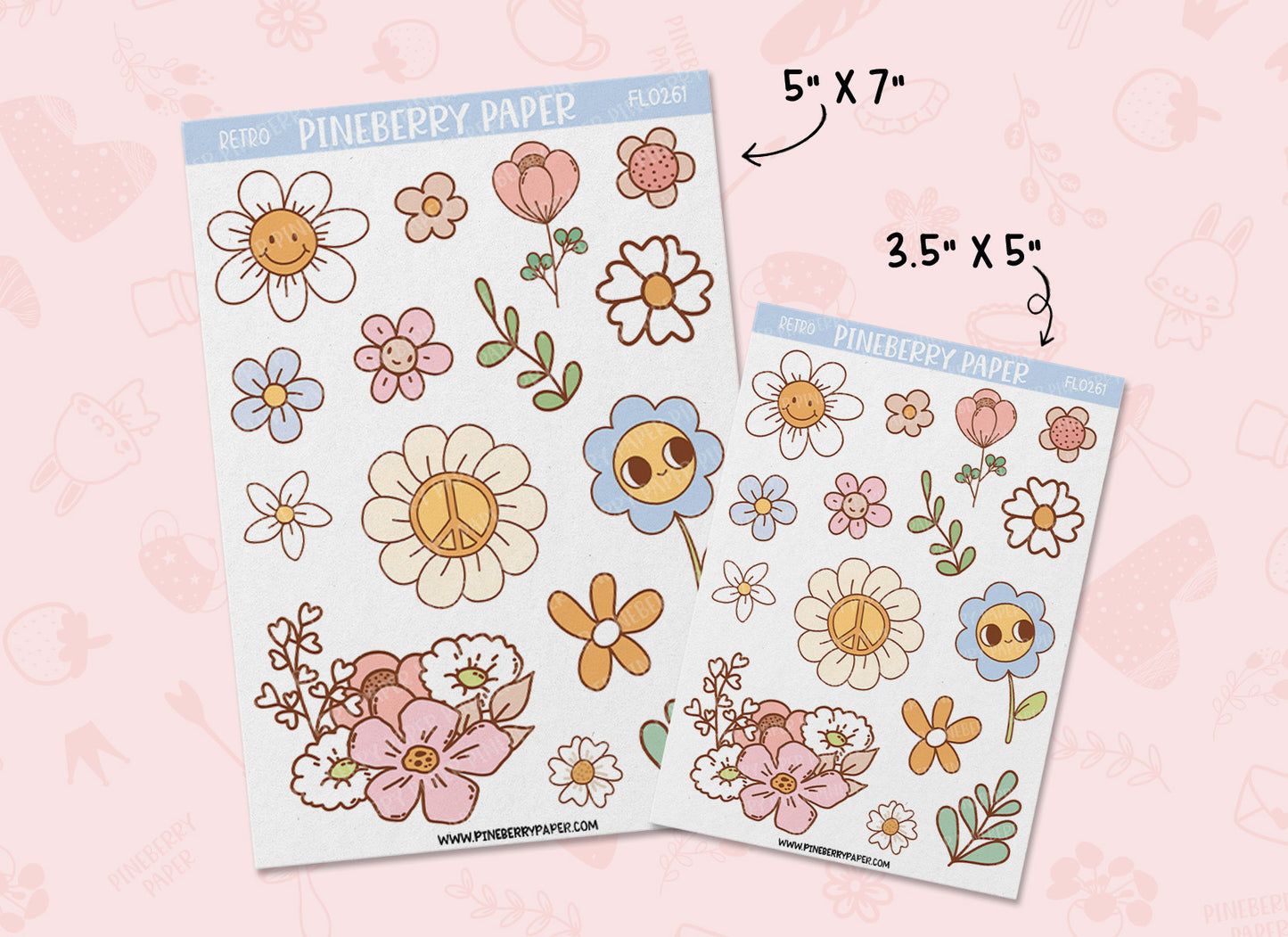 Retro Flowers | FL0261