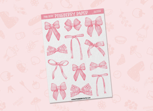 Pink Bows | DC0314