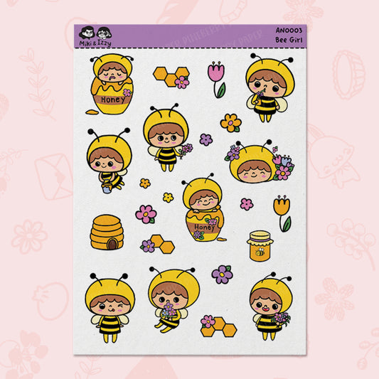 Bee Girl by Miki & Izzy