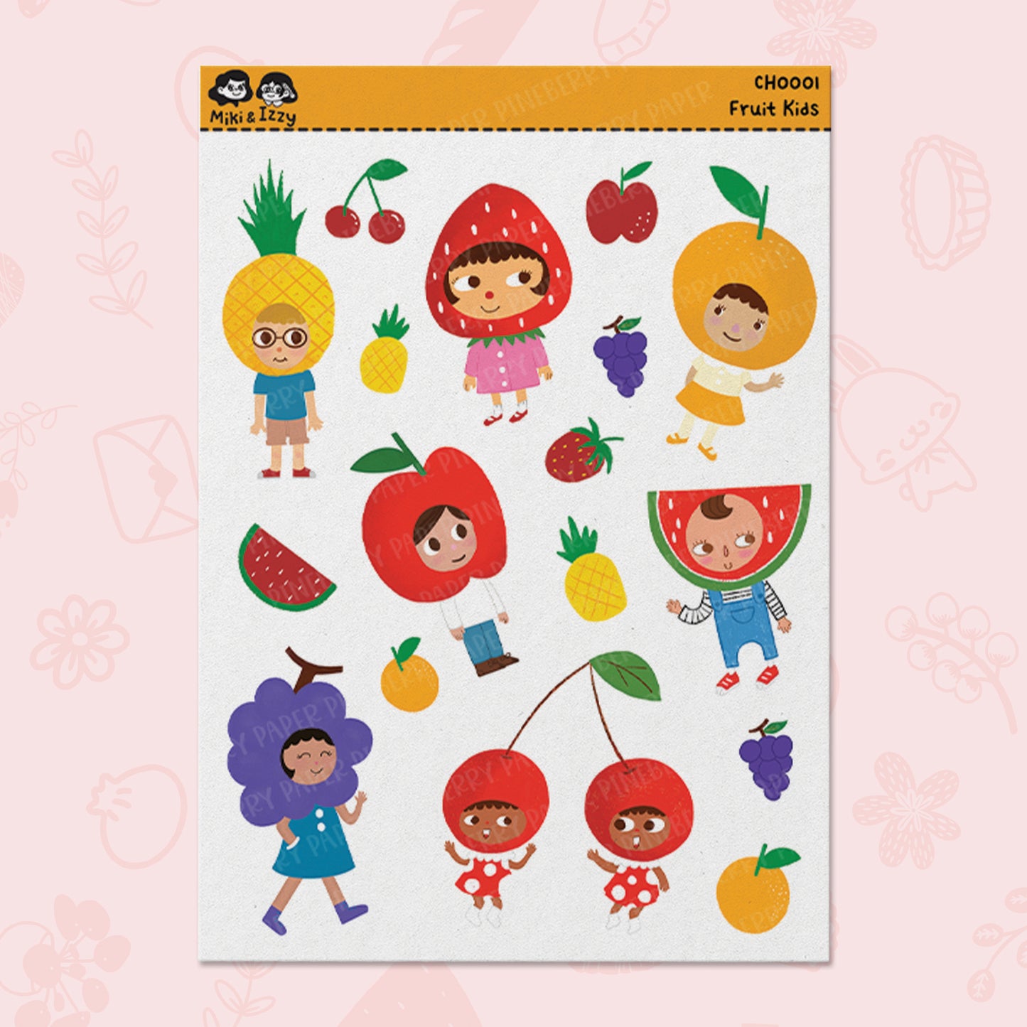 Fruit Kids by Miki & Izzy