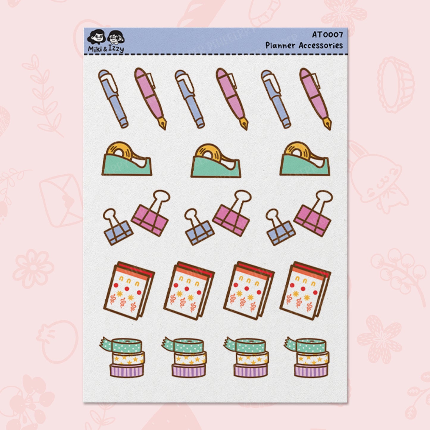 Planners Accessories by Miki & Izzy