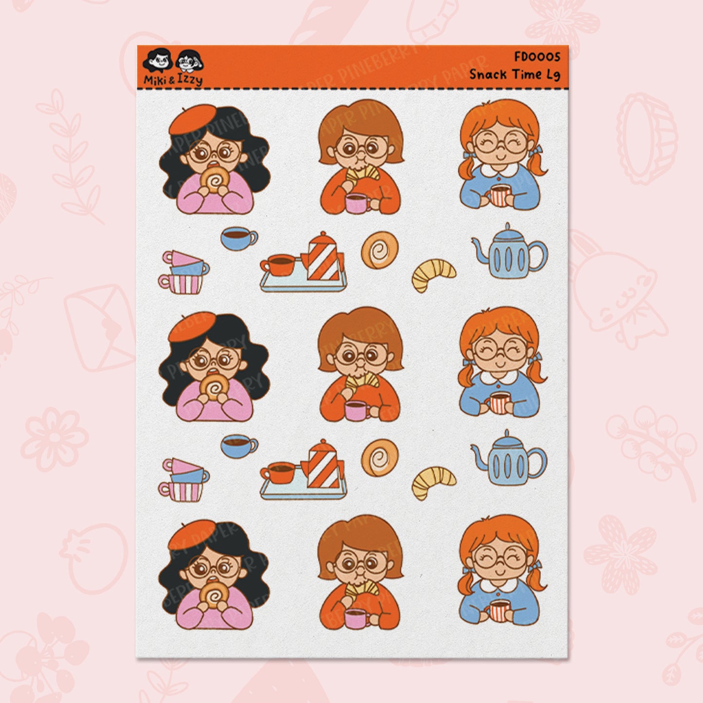 Snack Time by Miki & Izzy