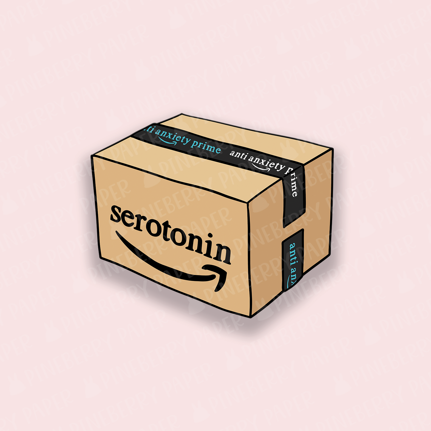 Serotonin Prime Vinyl Sticker