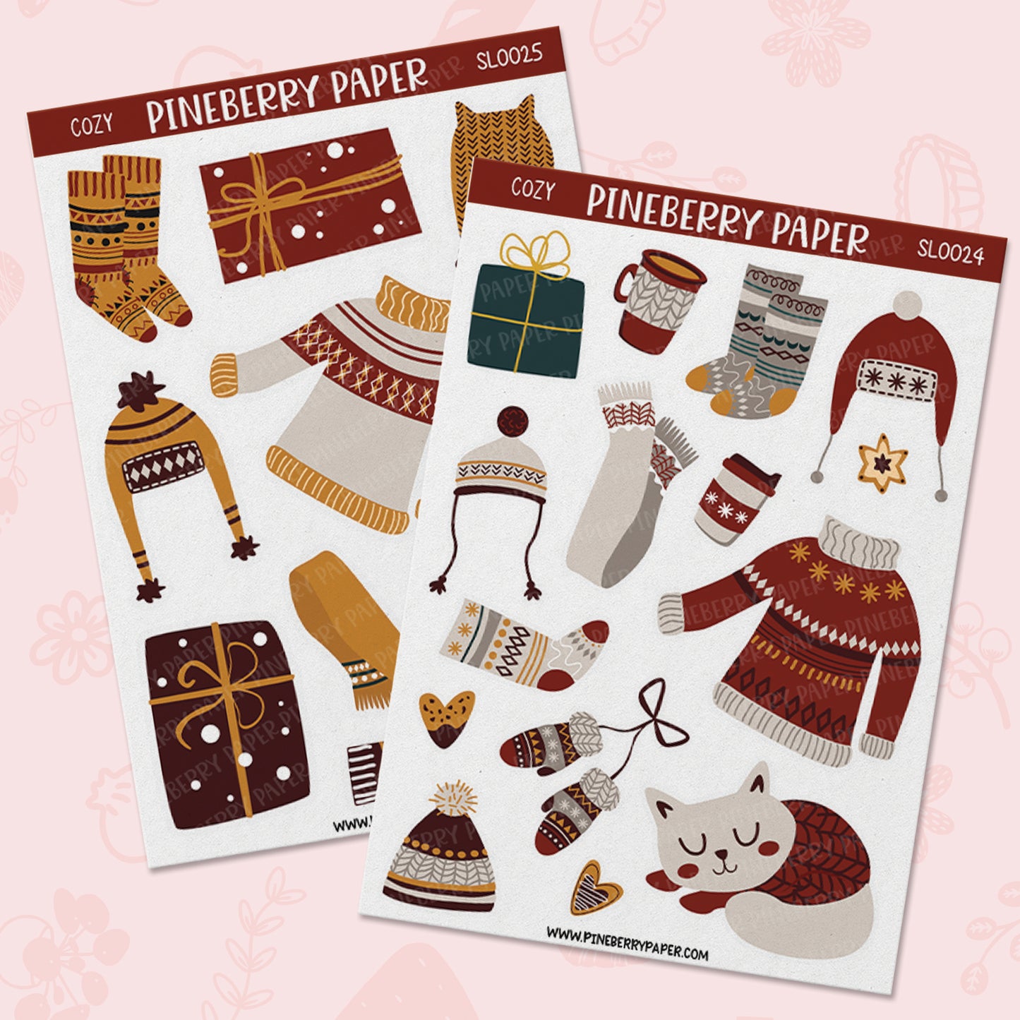 Cozy Winter Set 1 | SL0024 & SL0025