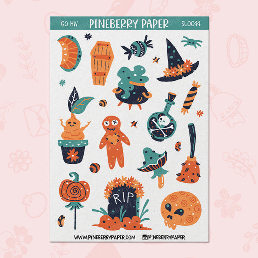 Green and Orange Halloween | SL0044