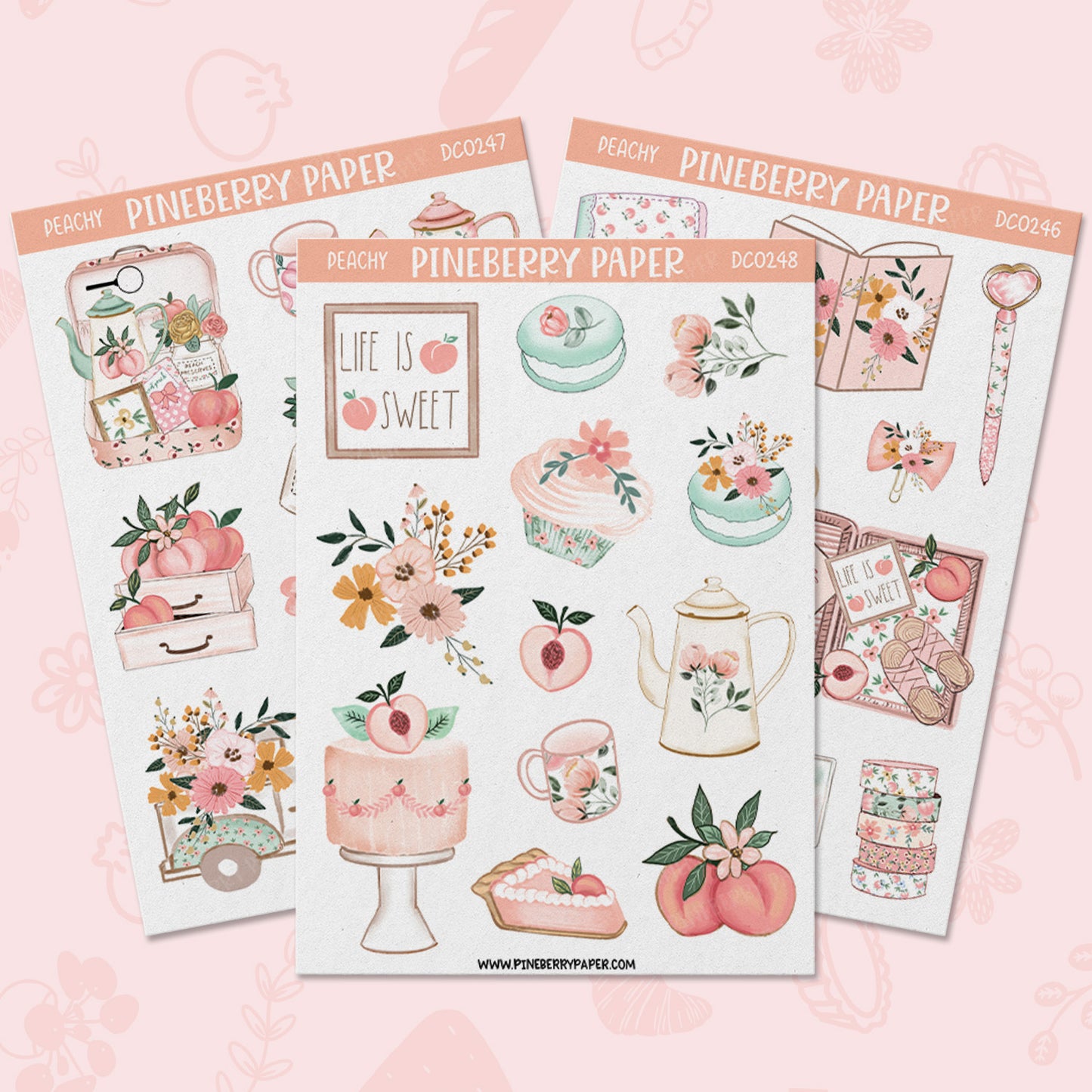 Peachy | DC0246 | DC0247 | DC0248