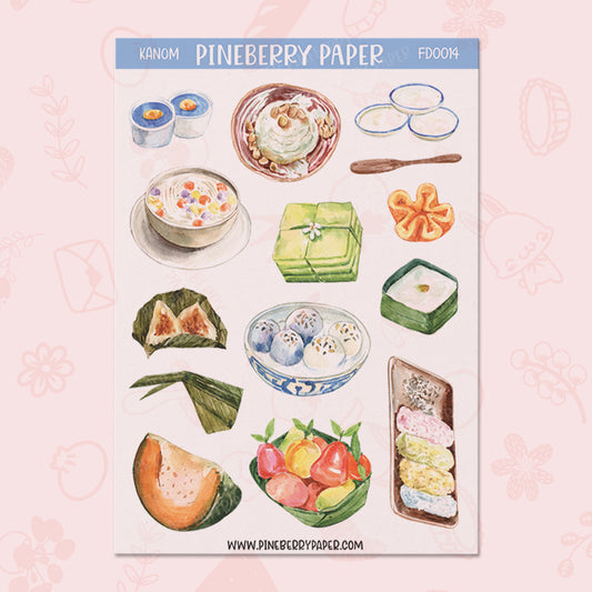 Kanom 1 | Thai Desserts | FD0014