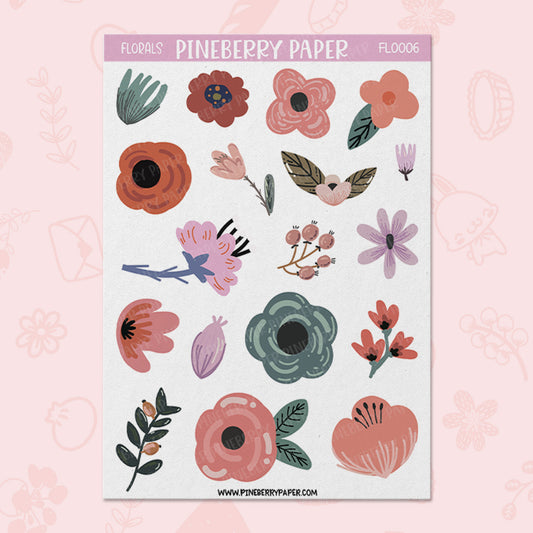 Muted Florals | FL0006