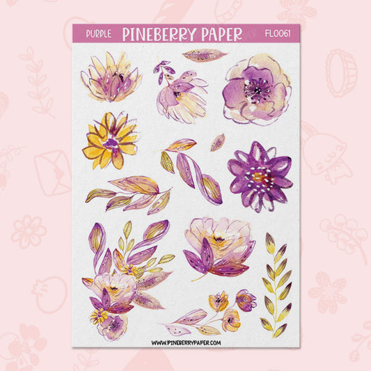 Purple Flowers | FL0061