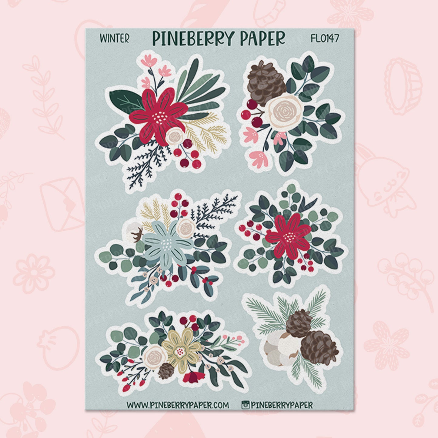 Winter Florals | FL0147