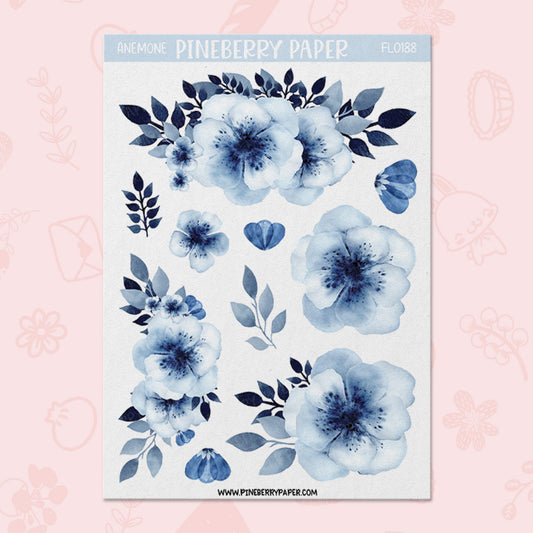 Blue Anemone | FL0188