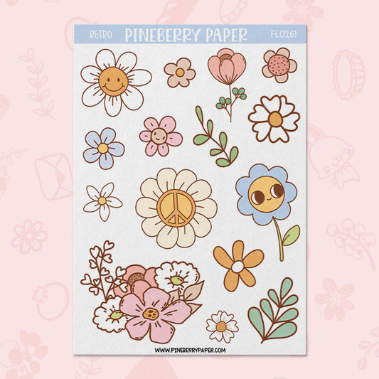 Retro Flowers | FL0261