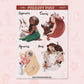Zodiac Girls Set | CH0076 | CH0077 | CH0078