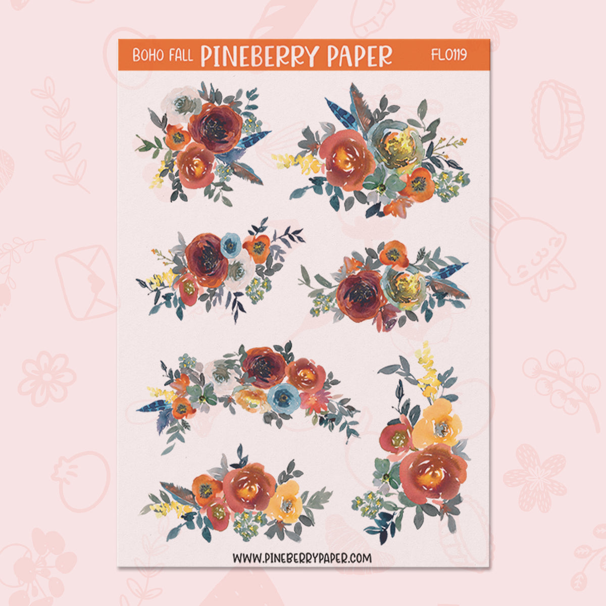 Boho Florals | FL0119