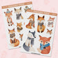 Autumn Fox Set | AN0046 & AN0047