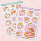 Cotton Candy Dog & Cat Set | AN0207 & AN0218 | Transparent Matte
