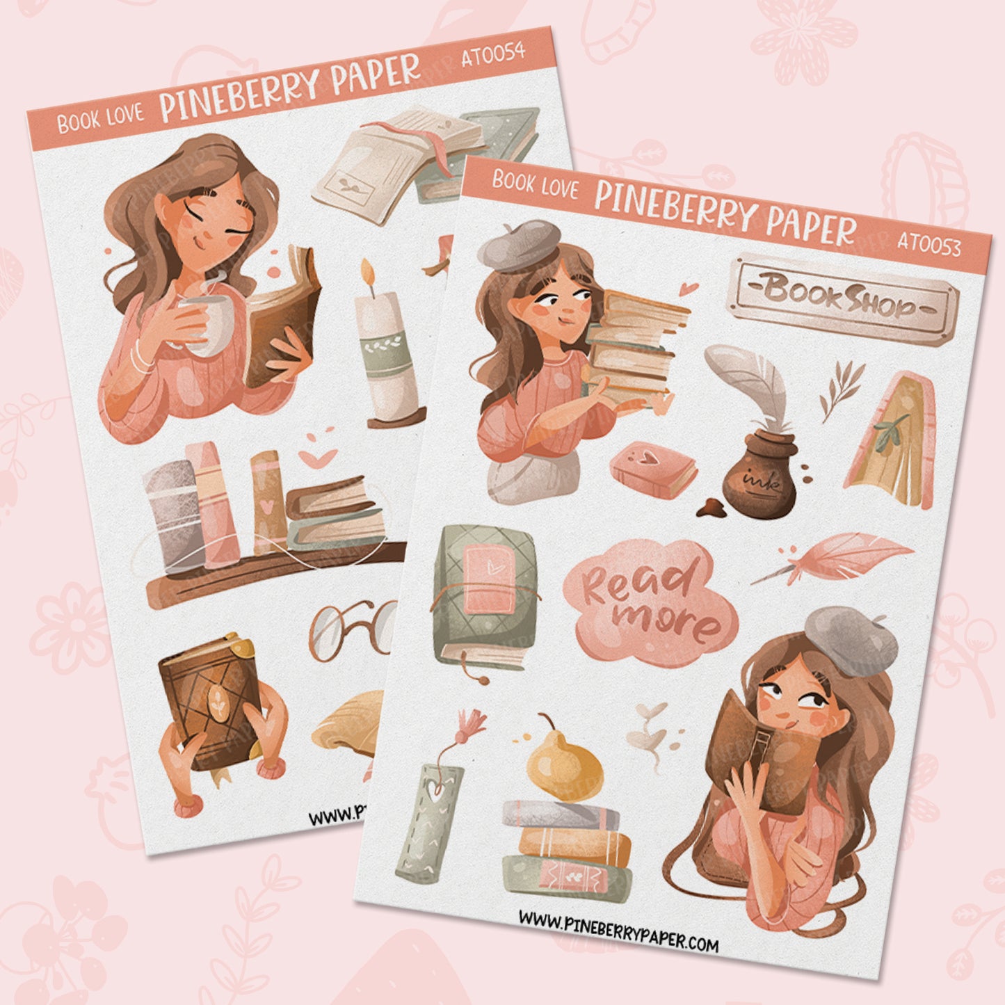 Autumn Book Love Set | AT0053 & AT0054