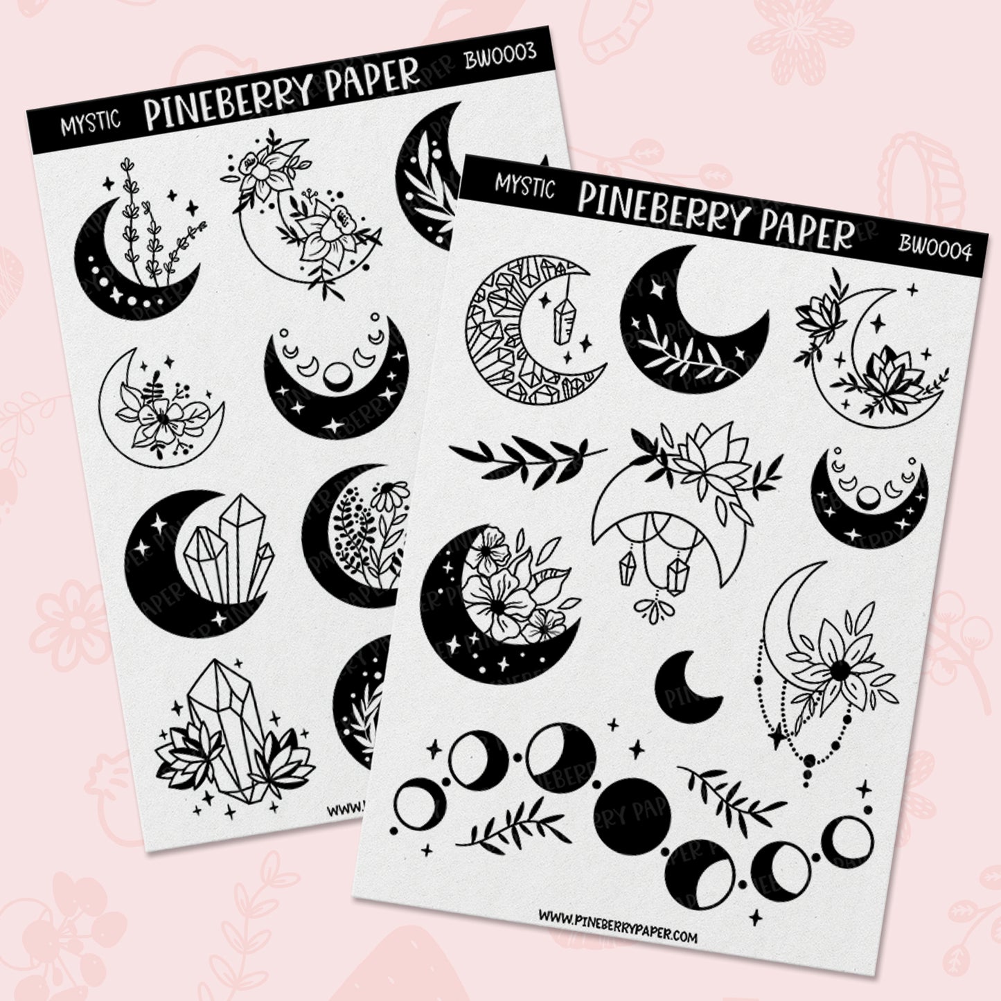 Mystic Moon Set | BW0003 & BW0004