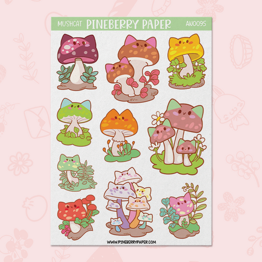 Mushroom Cats | AN0095